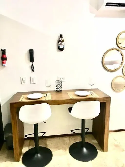 012 Modern Studio Luxurious Condo Wifi 100 Mb Tulum 0*,  Mexico