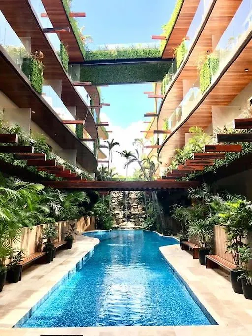 012 Modern Studio Luxurious Condo Wifi 100 Mb Tulum 0*,